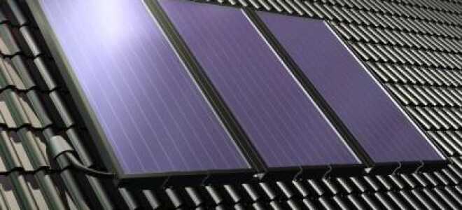 Плоский солнечный коллектор: общие описания