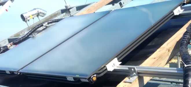 Солнечный коллектор из 100% пластика